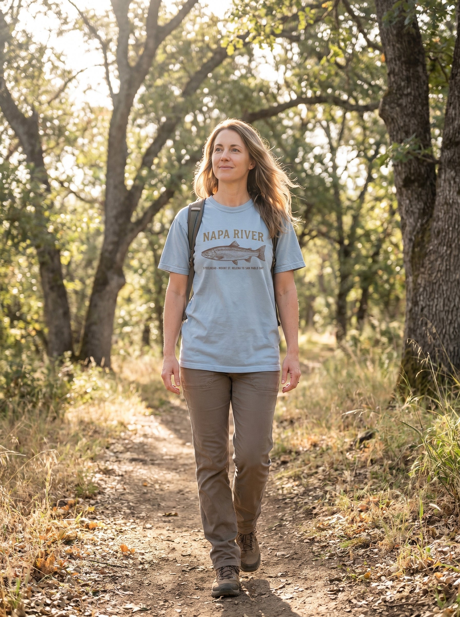 Napa River Steelhead Tee