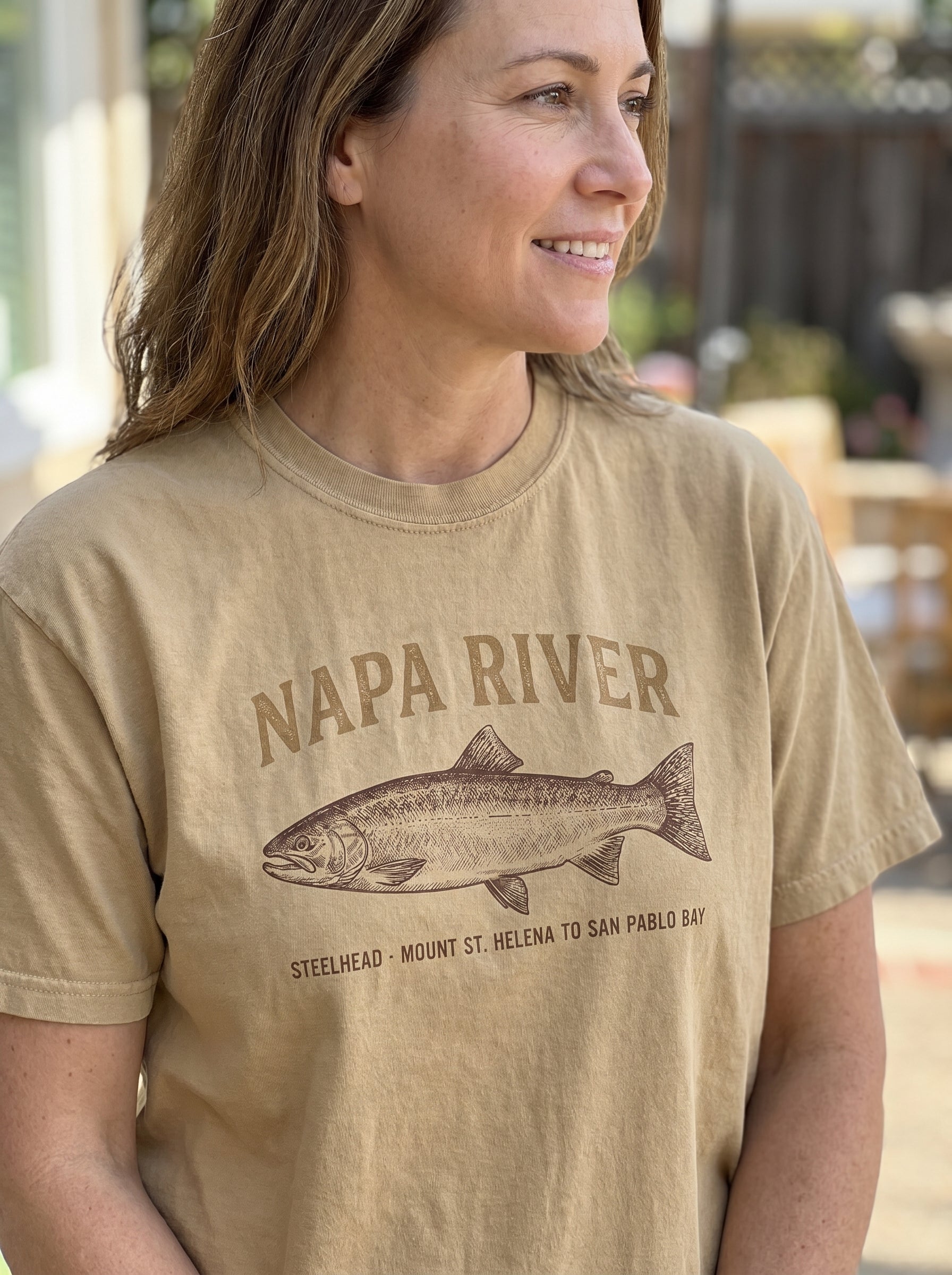 Napa River Steelhead Tee