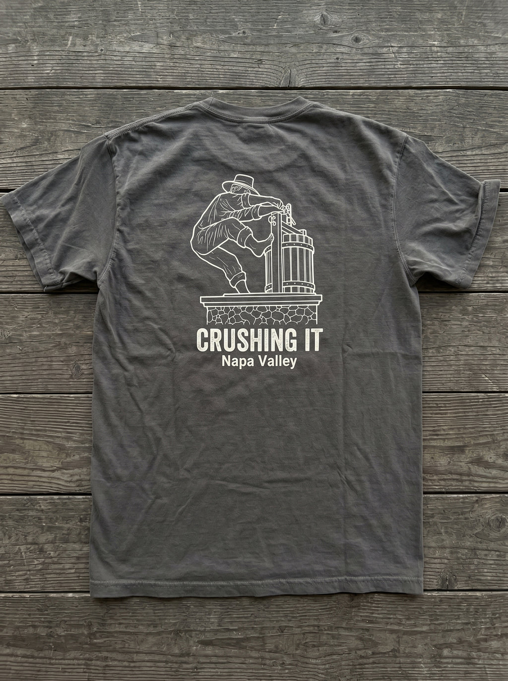 Crushing It Napa Valley Tee