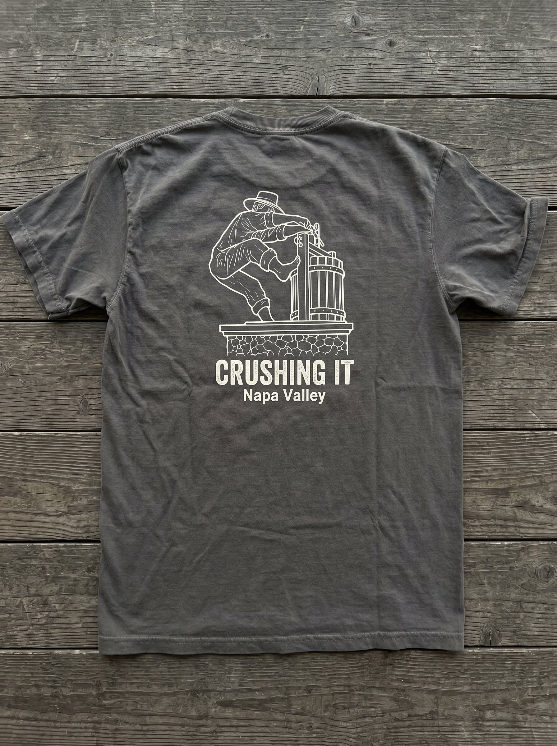 Crushing It Napa Valley Tee